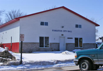 City Hall, Foreston Minnesota