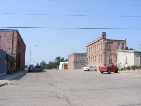 Street scene, Jasper Minnesota, 2012