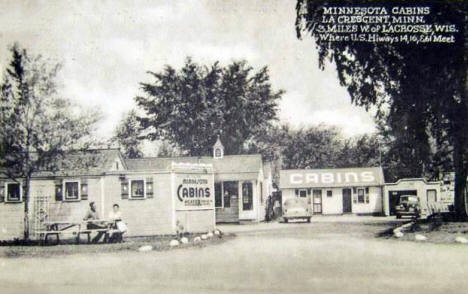 Minnesota Cabins, La Crescent Minnesota, 1930's