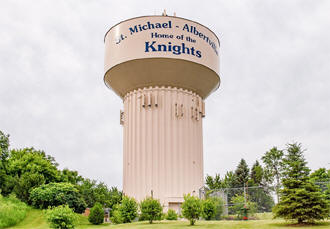 Water tower, St. Michael Minnesota