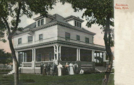 Residence, Tracy Minnesota, 1908