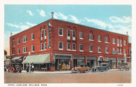 Hotel Lakeland, Willmar Minnesota, 1928