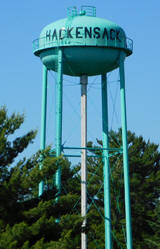 WAter Tower, Hackensack Minnesota