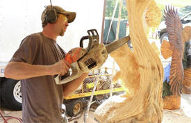 Chainsaw Event, Hackensack Minnesota