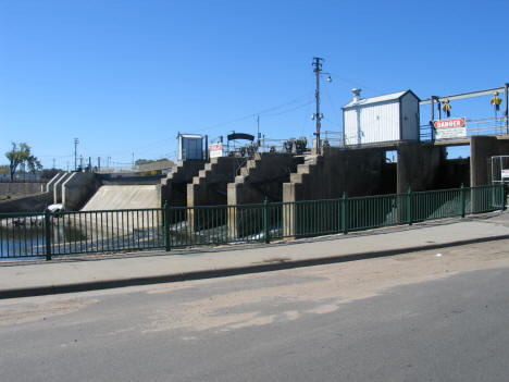 Little Falls Dam on the Mississippi River, 2007