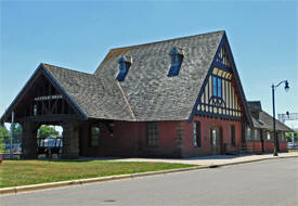 Historic Cass Gilbert Depot, Little Falls Minnesota