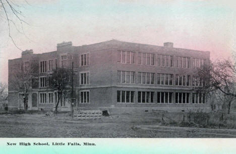 New High School, Little Falls Minnesota, 1914