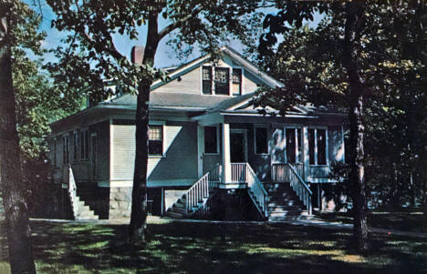 Lindbergh House at Lindbergh State Park, Little Falls Minnesota, 1960's