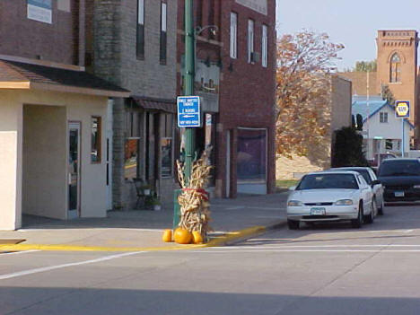 Street scene, Winnebago Minnesota, 2017