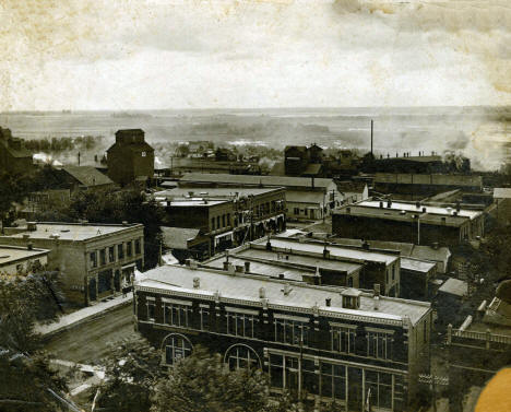 Tenth Street, Worthington Minnesota, 1886