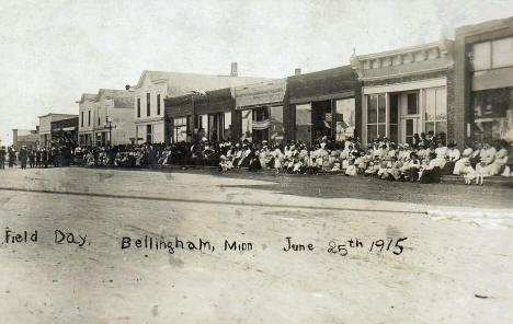 Field Day, Bellingham, Minnesota, 1915