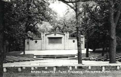 Amphitheater at Fort Ridgely near Fairfax, Minnesota, 1950s