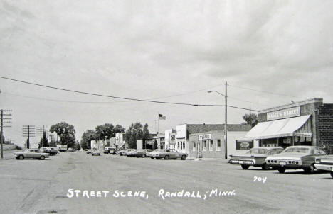 Street Scene, Randall Minnesota, 1970s