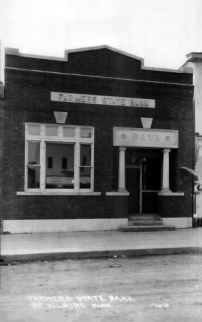 Farmers State Bank, St. Hilaire, Minnesota, 1910s