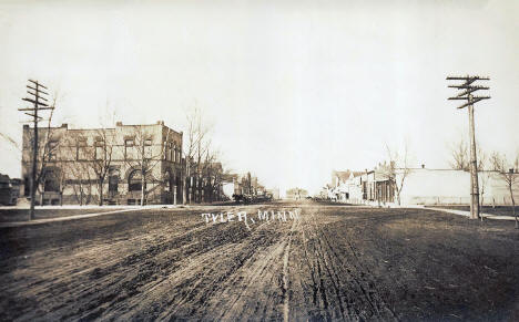 Street scene, Tyler, Minnesota, 1910s