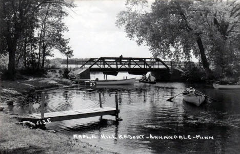 Maple Hill Resort, Annandale, Minnesota, 1951