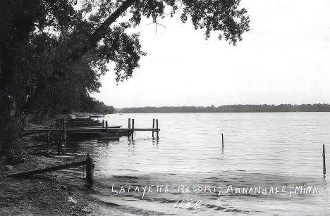 Lafayette Resort, Annandale, Minnesota, 1958