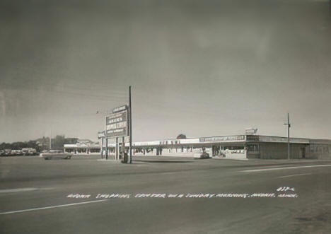 Anoka Shopping Center, Anoka, Minnesota, 1955