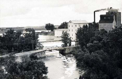 Pomme de Terre river scene, Appleton, Minnesota, 1908