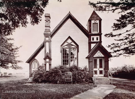 Portland Prairie Methodist Church, Eitzen Minnesota, 1876