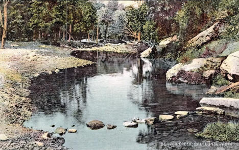 Beaver Creek, Houston Minnesota, 1909