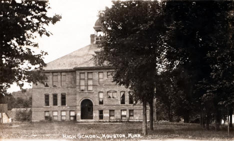 High School, Houston Minnesota, 1917