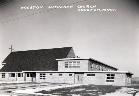 Houston Lutheran Church, Houston, Minnesota, 1950s