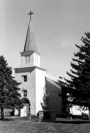 Houston Lutheran Stone Church, Houston Minnesota, 1972