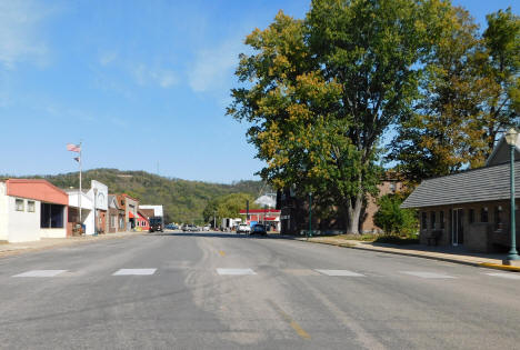 Street scene, Houston, Minnesota, 2024