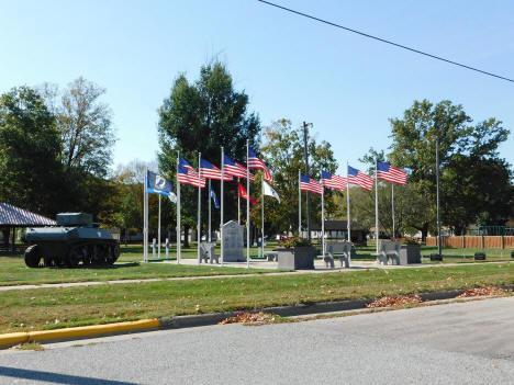 Veterans Memorial, Houston, Minnesota, 2024