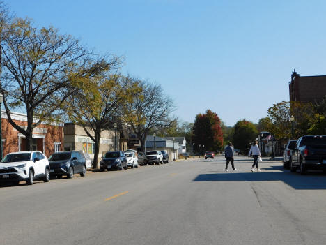 Street scene, Houston, Minnesota, 2024