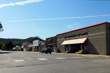 Street scene, Houston, Minnesota, 2024