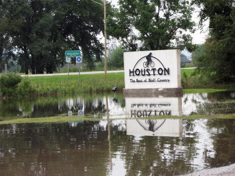 Flooding, Houston Minnesota, 2007
