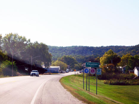 Entering Houston, Minnesota, 2024