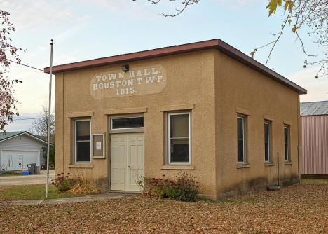Houston Township Hall in Houston, Minnesota, 2019