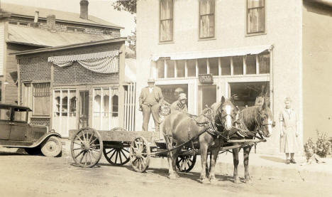 East Cedar Street, Houston Minnesota, 1930s