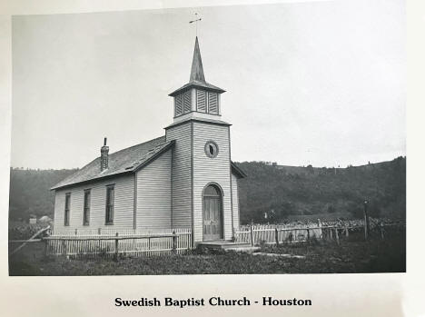 Swedish Baptist Church, Houston, Minnesota, 1890s