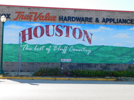 Mural, Houston, Minnesota, 2024