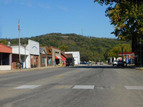 Street scene, Houston, Minnesota, 2024