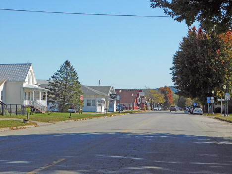 Street scene, Houston, Minnesota, 2024
