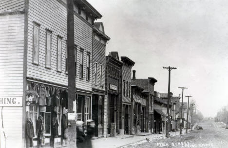 Main Street, looking west , Spring Grove Minnesota, 1910s