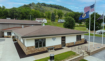 City Hall and CFommunity Center, Brownsville, Minnesota