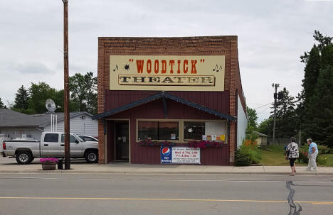 Woodtick Theatre, Akeley, Minnesota, 2016