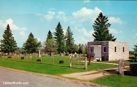 Akeley Cemetery, Akeley, Minnesota, 1962