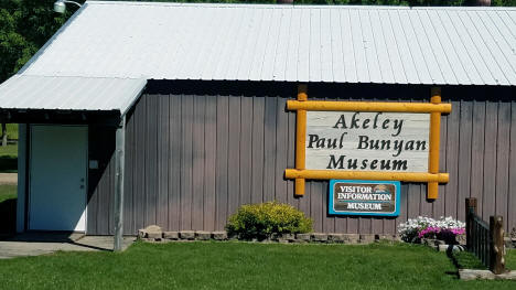 Paul Bunyan Historical Museum, Akeley, Minnesota, 2020