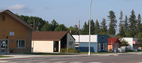 Street scene, Akeley, Minnesota, 2024