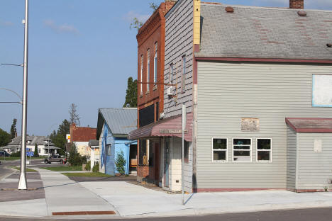 Street scene, Akeley, Minnesota, 2024