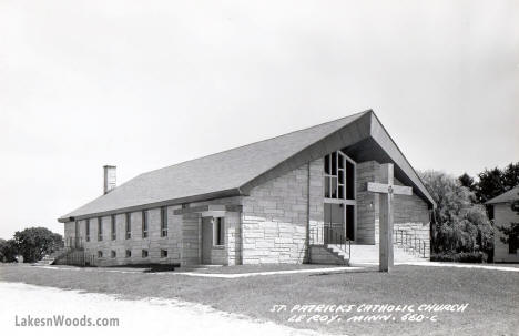 St. Patricks Catholic Church, LeRoy Minnesota, 1950s