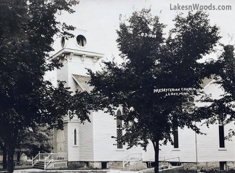 Presbyterian Church, Leroy Minnesota, 1906