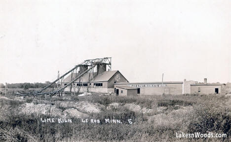 Lime Kiln, Leroy Minnesota, 1910s